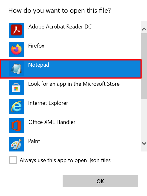 4-Notepad - Online Tech Tips How to Open a JSON File image 3 - 4-Notepad
