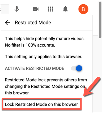 6-Lock-YT-Restricted-Mode - Online Tech Tips How to Enable or Disable YouTube Restricted Mode on PC or Mac image 4 - 6-Lock-YT-Restricted-Mode
