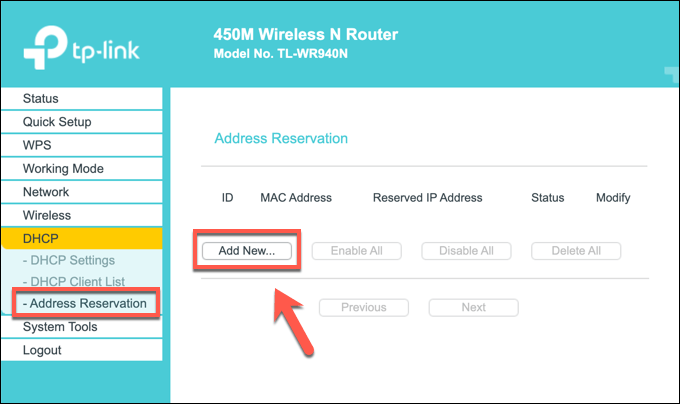 6-Open-DHCP-Settings - Online Tech Tips How to Set Up Port Forwarding on Your Network image 2 - 6-Open-DHCP-Settings