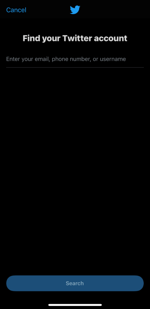 7-Find-Mobile-Account - Online Tech Tips How to Reset Twitter Password Through The Twitter App image 2 - 7-Find-Mobile-Account