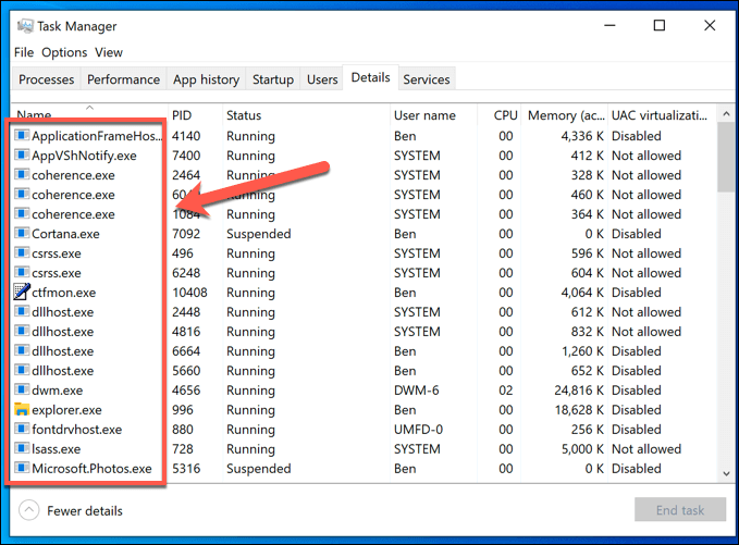 8-Task-Manager-Details-Tab - Online Tech Tips Checking for Monitoring Software image 2 - 8-Task-Manager-Details-Tab