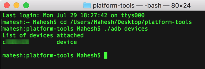 adb-devices - Online Tech Tips How To Install Apps On Your Android Device From Your Computer image 5 - adb-devices