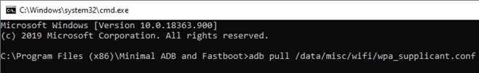 adb-pull-command - Online Tech Tips Find The WiFi Password On Android 9 & Older Phones image 6 - adb-pull-command