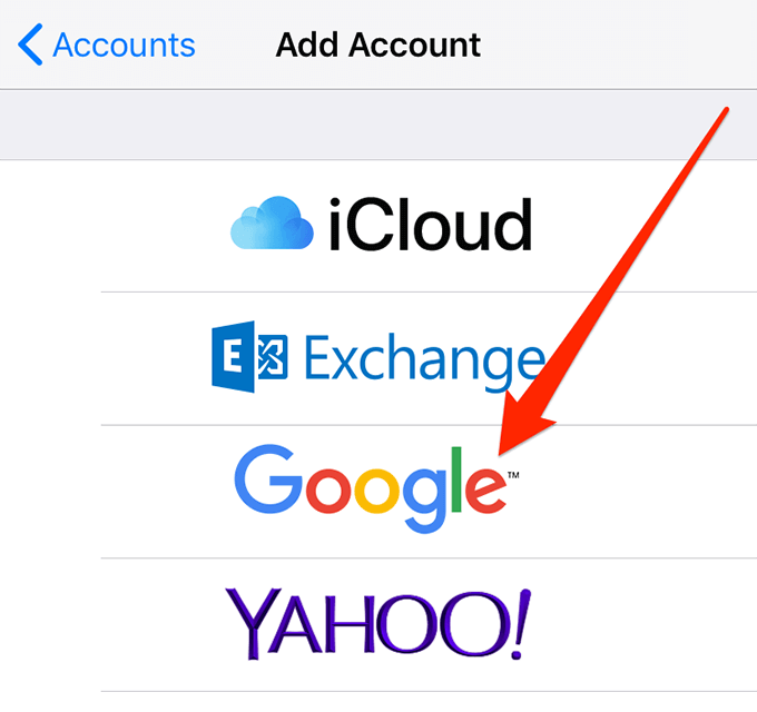 add-google-account - Online Tech Tips Re-Add Your Google Account To Your iPhone image 5 - add-google-account