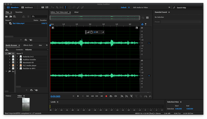 adobe-audition - Online Tech Tips Offline Tools To Extract Audio From Video image 5 - adobe-audition