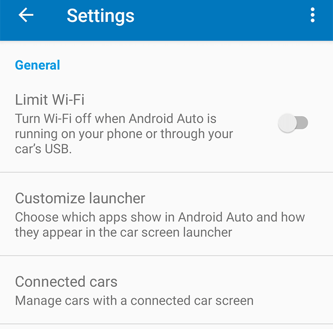 android-auto-options - Online Tech Tips How To Set Up Android Auto image 7 - android-auto-options