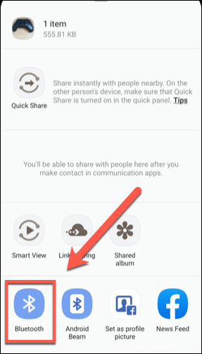 Android-Share-Button - Online Tech Tips Transfer Files Via Bluetooth To A Windows PC image 3 - Android-Share-Button