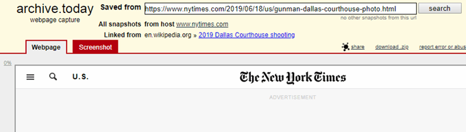 archive-is - Online Tech Tips 12 Paywall Unblockers image 7 - archive-is