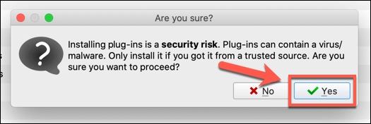 Calibre-Accept-Plugin-Warning - Online Tech Tips Removing eBook DRM using Calibre image 3 - Calibre-Accept-Plugin-Warning