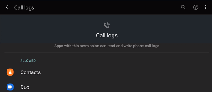 call-logs - Online Tech Tips What App Permissions Should I Avoid? image 7 - call-logs