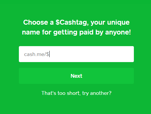  - cashtag