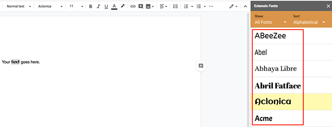 choose-font - Online Tech Tips Use An Add-On To Add Fonts To Google Docs image 8 - choose-font