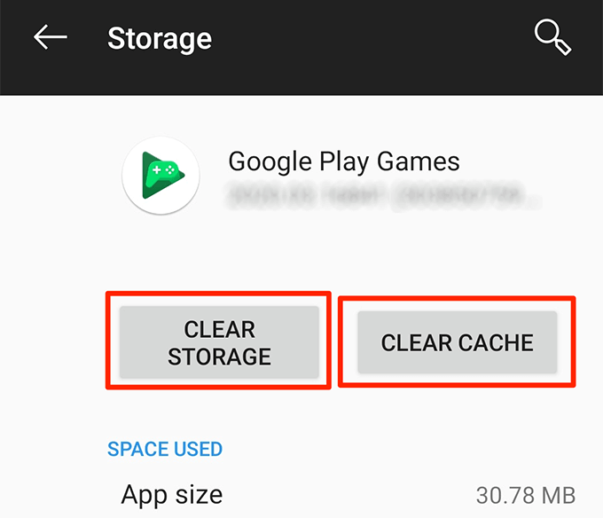 clear-play-games - Online Tech Tips How To Fix Issues With Google Play Games image 2 - clear-play-games