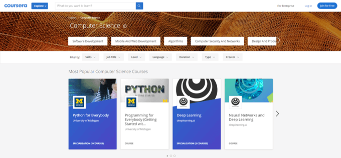 coursera - Online Tech Tips Coursera image - coursera