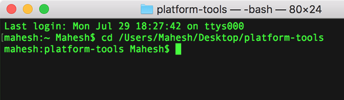 current-directory - Online Tech Tips How To Install Apps On Your Android Device From Your Computer image 4 - current-directory