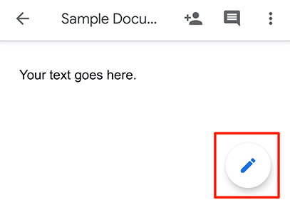 edit-document-1 - Online Tech Tips Use Additional Fonts In Google Docs For Mobile image - edit-document-1