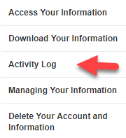 FacebookActivityLog - Online Tech Tips Download & Delete Facebook Data image 7 - FacebookActivityLog