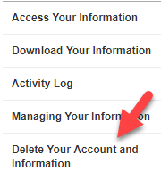 FacebookDeleteAccountAndInformation - Online Tech Tips Download & Delete Facebook Data image 10 - FacebookDeleteAccountAndInformation