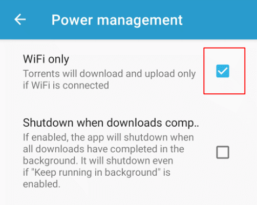 Flud-Settings-WiFi - Online Tech Tips Installing a BitTorrent Client on Android image 4 - Flud-Settings-WiFi