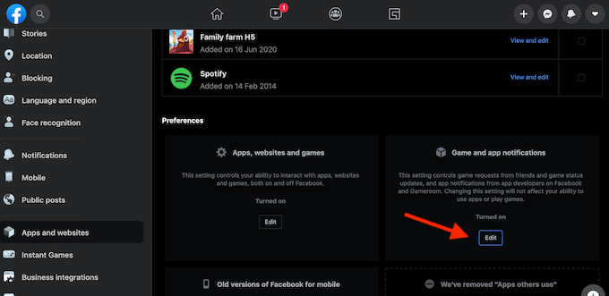 game-and-app-notifications - Online Tech Tips How To Turn Off Game & App Notifications On Facebook image 2 - game-and-app-notifications