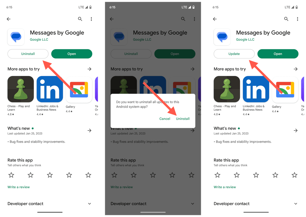 google-messages-not-downloading-mms-13-fixes-to-try-15-compressed - Online Tech Tips Reinstall Google Messages Updates image - google-messages-not-downloading-mms-13-fixes-to-try-15-compressed