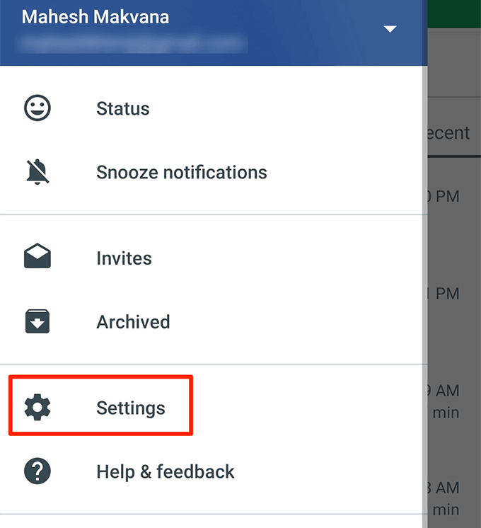hangouts-settings - Online Tech Tips How To Turn Off Read Receipts In Google Hangouts image - hangouts-settings