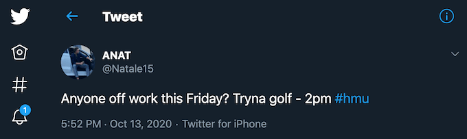 hmu-tweet - Online Tech Tips Examples of Use image 2 - hmu-tweet