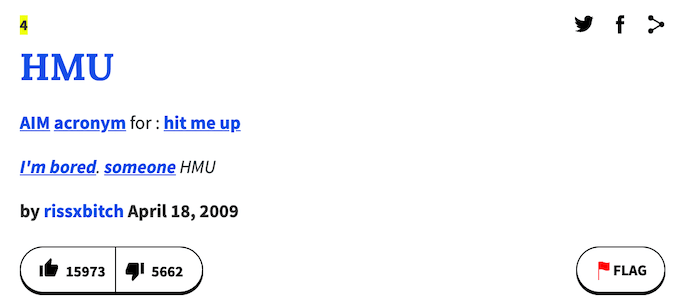 hmu-urban-dictionary - Online Tech Tips The Origin of HMU image - hmu-urban-dictionary