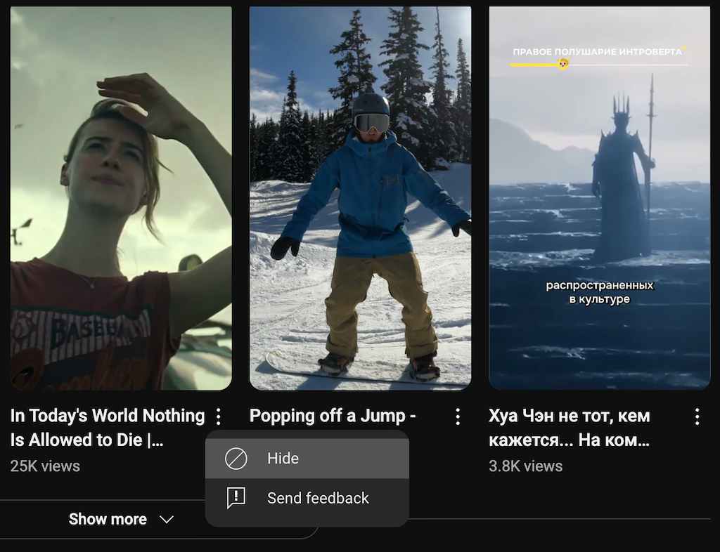 how-to-remove-shorts-from-youtube-ott-4-compressed - Online Tech Tips Screenshot of a list of YouTube Shorts on desktop - how-to-remove-shorts-from-youtube-ott-4-compressed