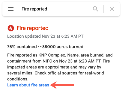 image-61 - Online Tech Tips Google Maps Wildfire Tracking on the Web image 5 - image-61