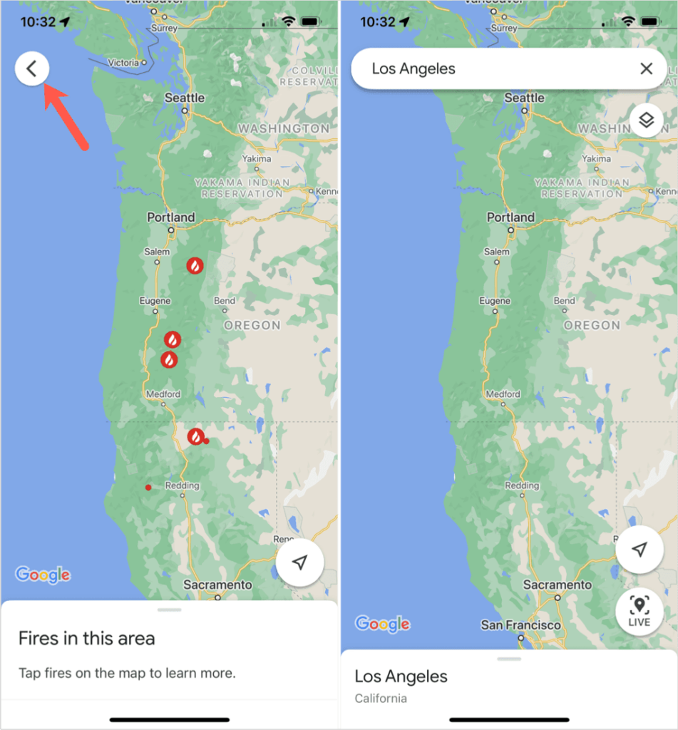 image-66 - Online Tech Tips Google Maps Wildfire Tracking in the Mobile App image 3 - image-66
