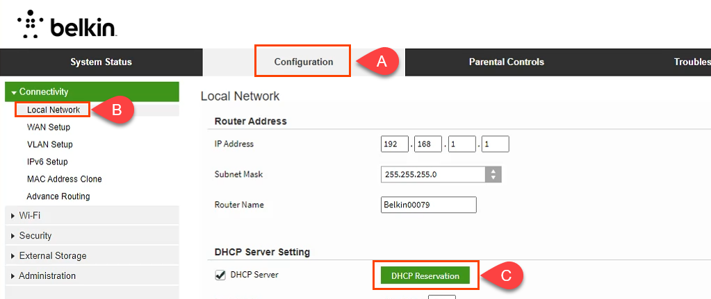 image-26 - Online Tech Tips Assign Static IPs – Belkin Router image - image-26
