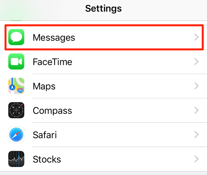 imessage-settings - Online Tech Tips How To Turn Off Read Receipts For iMessage image - imessage-settings