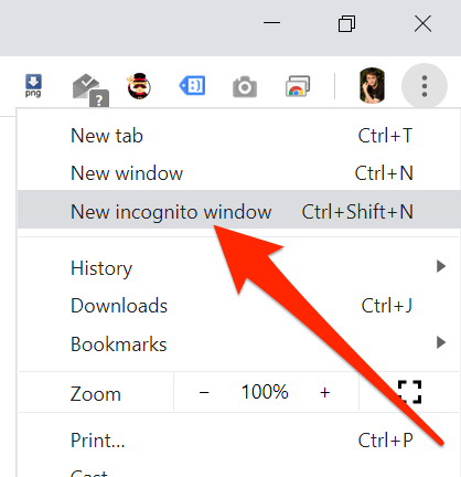 incognito-chrome - Online Tech Tips Use An Incognito Window To Fix No Sound On YouTube image - incognito-chrome