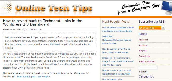 internet-time-machine-ott - Online Tech Tips Creative Ways To Use The Internet Time Machine image 2 - internet-time-machine-ott