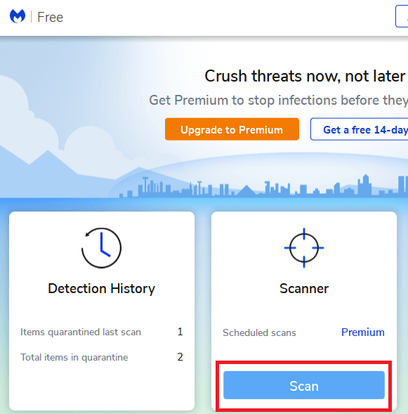 malwarebytes-discord - Online Tech Tips Run a Malwarebytes scan image - malwarebytes-discord