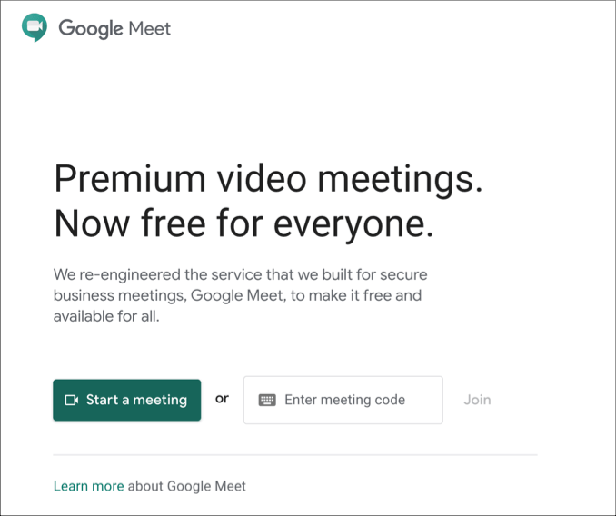 Meet-Start-a-meeting - Online Tech Tips Creating and Joining a Google Meet Meeting image - Meet-Start-a-meeting