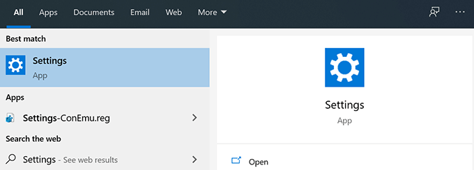 open-settings - Online Tech Tips Use Audio Troubleshooter To Fix No Sound On YouTube image - open-settings