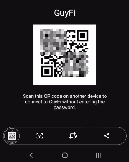 QR-code - Online Tech Tips Find The WiFi Password On Other Android Phones image 5 - QR-code