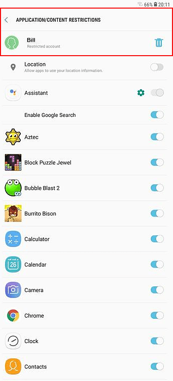 restricted - Online Tech Tips Creating Multiple Users On Your Android image 2 - restricted