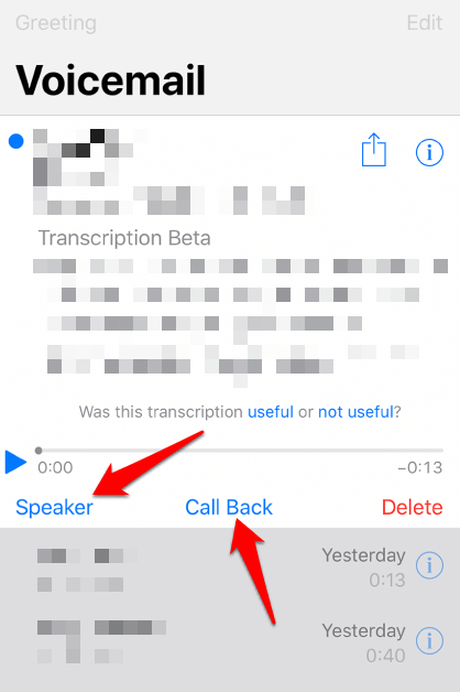 setup-voicemail-messages-smartphone-access-messages-iPhone-visual-speaker - Online Tech Tips Using Visual Voicemail on iPhone image 2 - setup-voicemail-messages-smartphone-access-messages-iPhone-visual-speaker