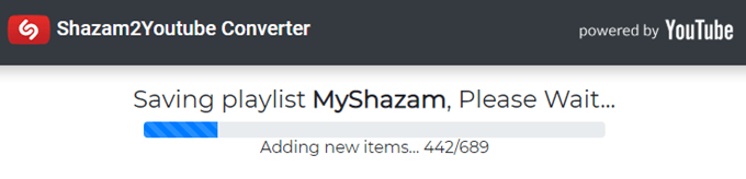  - shazam2youtube-import