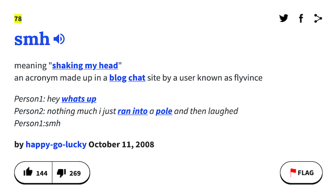 smh-urban-dictionary - Online Tech Tips The Origin of SMH image - smh-urban-dictionary