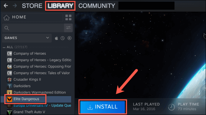 Steam-Install-Button - Online Tech Tips Purchasing and Installing Steam Games image 5 - Steam-Install-Button