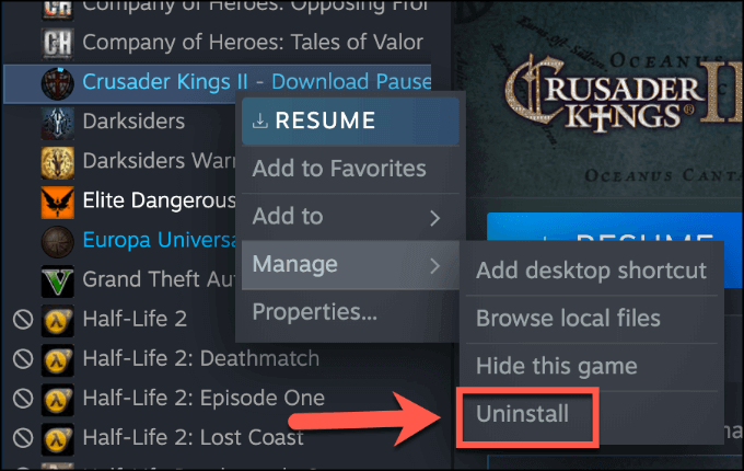 Steam-Uninstall-Game - Online Tech Tips Purchasing and Installing Steam Games image 9 - Steam-Uninstall-Game