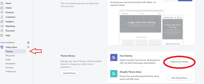 Themes - Online Tech Tips Selecting a Store Theme image 2 - Themes