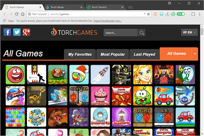 torch-browser - Online Tech Tips Alternative Browsers You May Not Have Heard Of Before image 4 - torch-browser