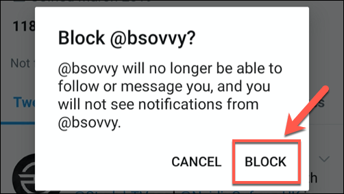 Twitter-App-Block-User-Confirm - Online Tech Tips How To Block Someone On Twitter Using The Twitter App image 4 - Twitter-App-Block-User-Confirm