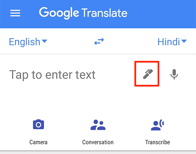 type-mode - Online Tech Tips Write To Google Translate image - type-mode
