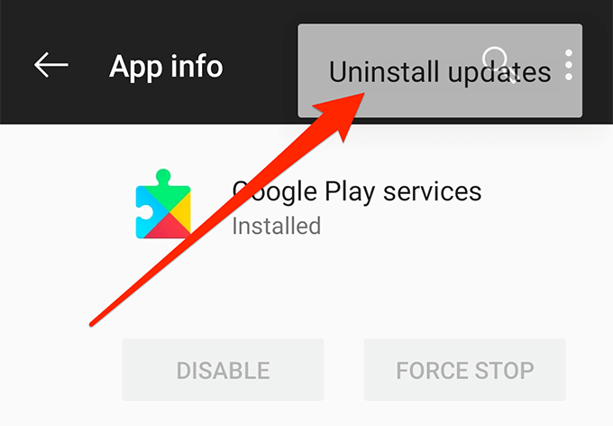 uninstall-services-updates - Online Tech Tips How To Fix Google Play Services Stopping image 6 - uninstall-services-updates